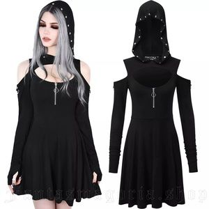 Killstar Spirit Walker Hood Dress